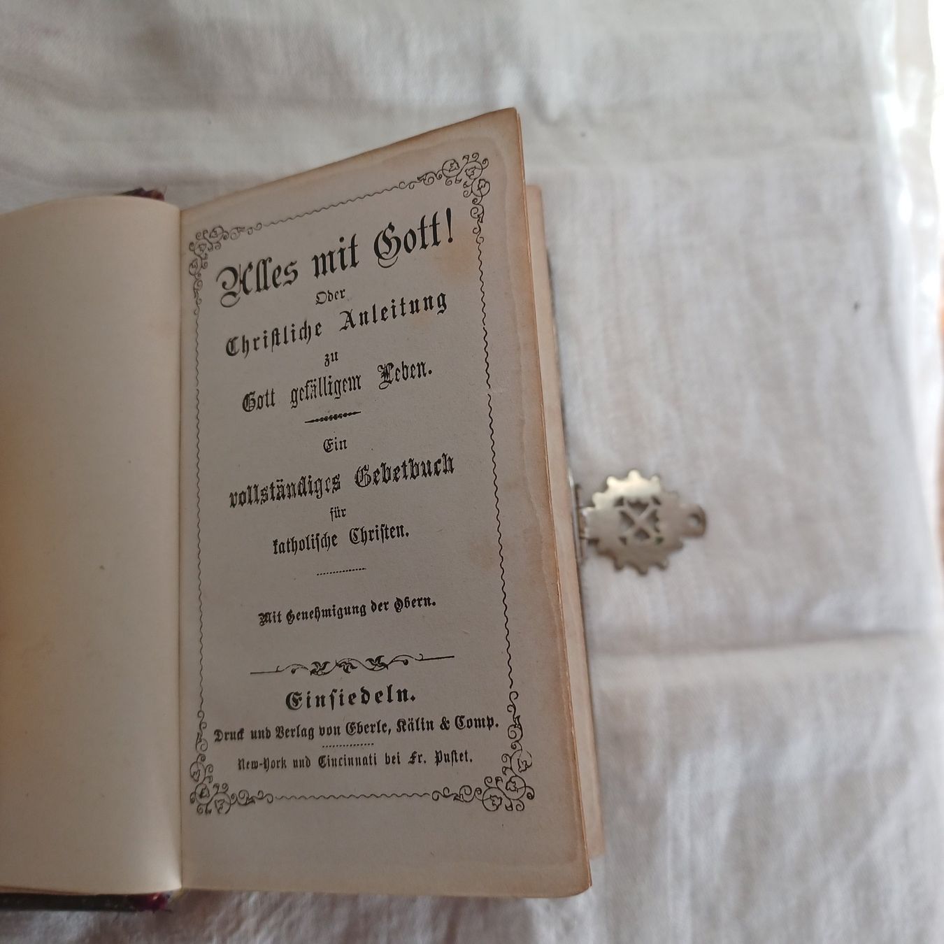 Libri: Gebetsbüchlein von 1878 – Usato da Abtwil SG venduto da luupsy 5