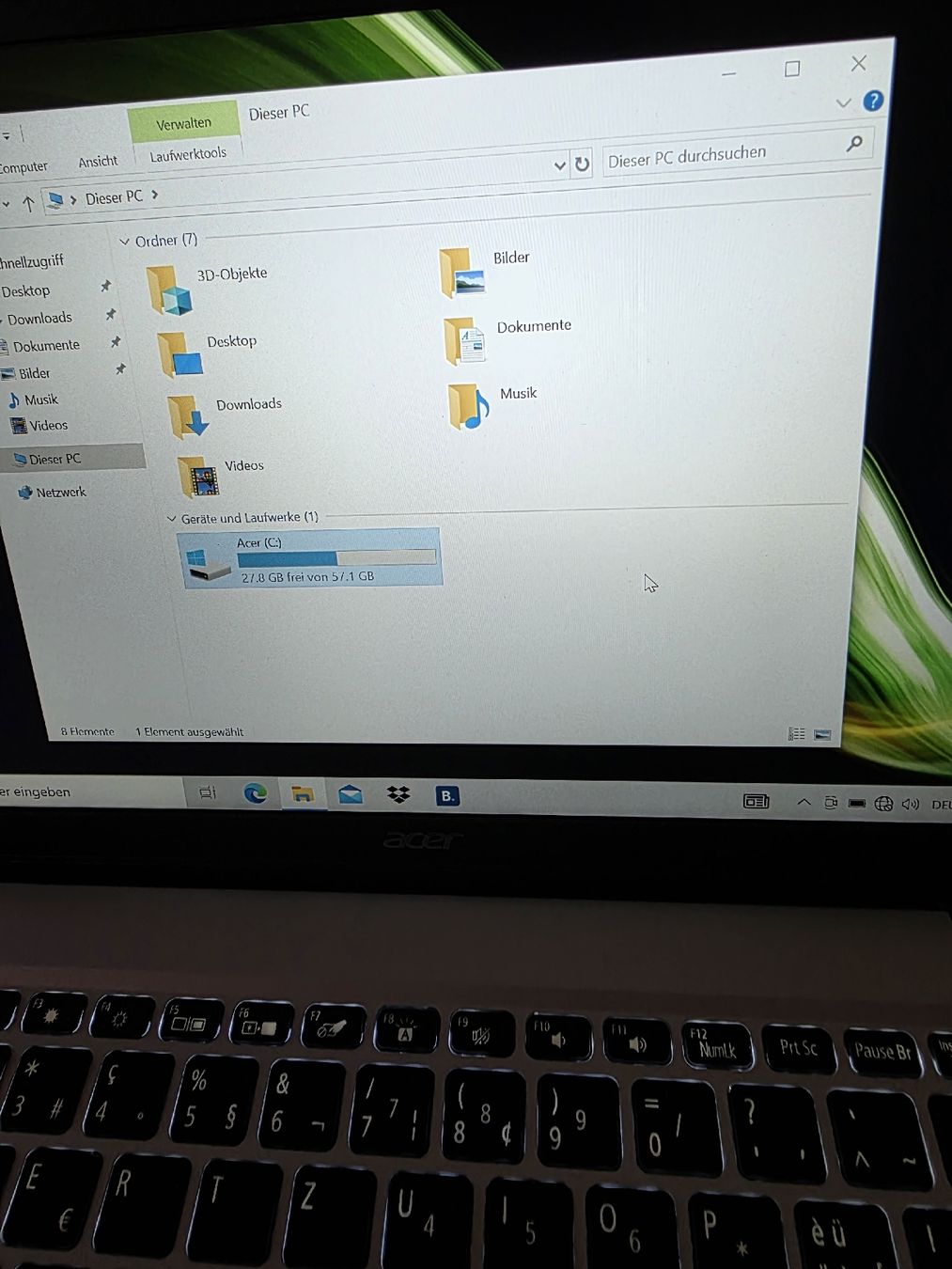 Acer Notebook: Acer Swift 1 Notebook gebraucht – Usato da Zofingen venduto da Manii91 3