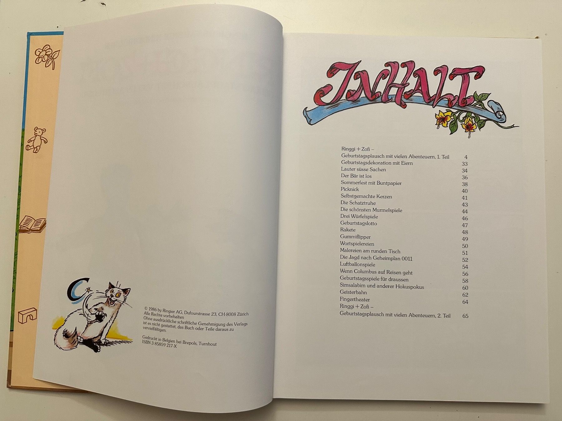 Comics: RINGGI + ZOFI BAND 14 - GEBURTSTAGPLAUSCH – Gebraucht aus Münsingen von Ganjam 3