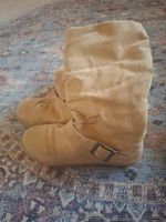 Winterstiefel, Grösse 39, beige, gefüttert,