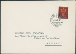 1947 - Pro Juventute - Ersttagsbrief FDC ET
