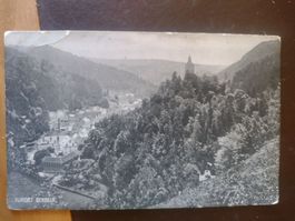 Antike Postkarte von Berneck Deutschland