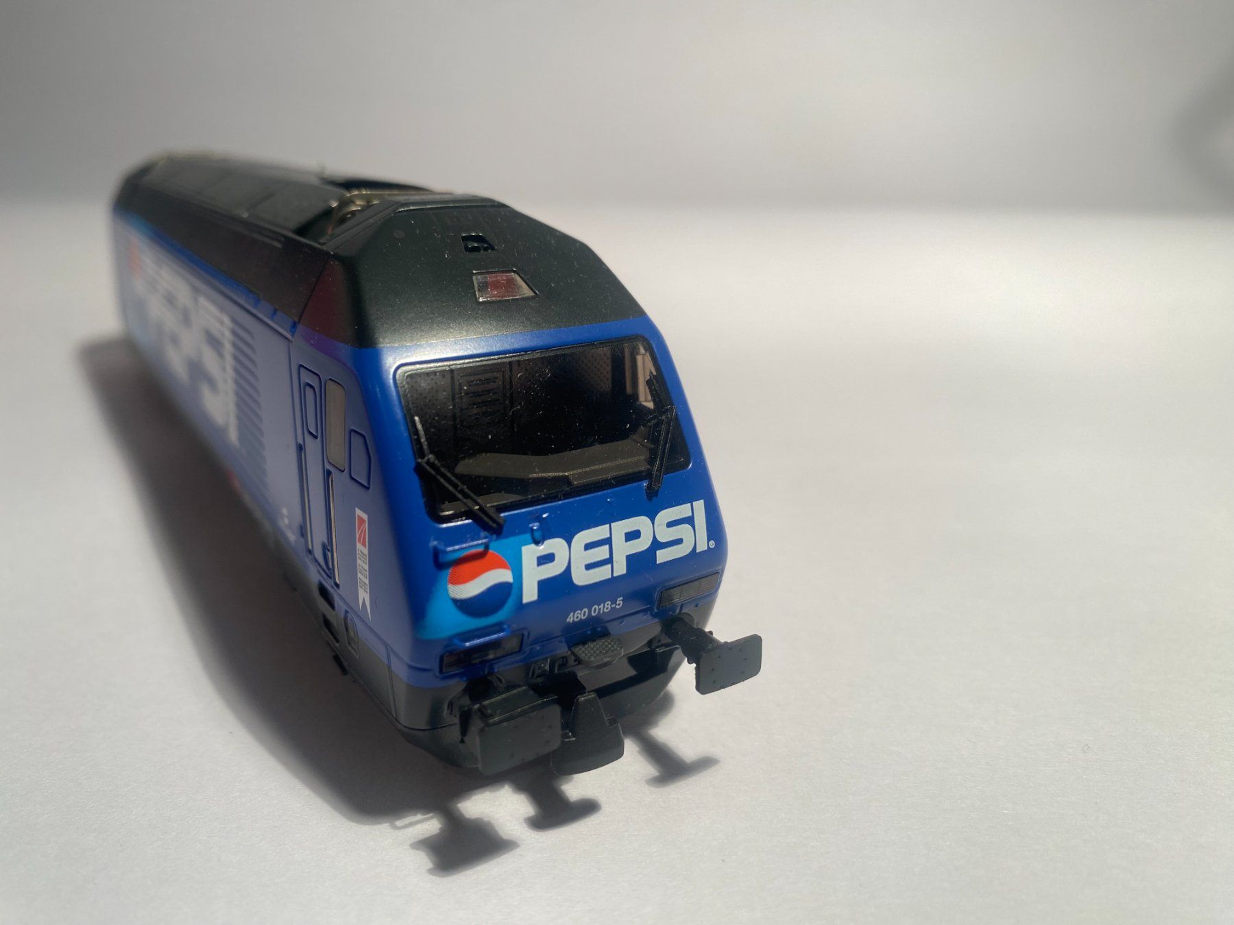 Hag Modelleisenbahnen: HAG E-Lok SBB RE460 PEPSI, AC Analog – Gebraucht aus Buchrain von Modellbahn11 5