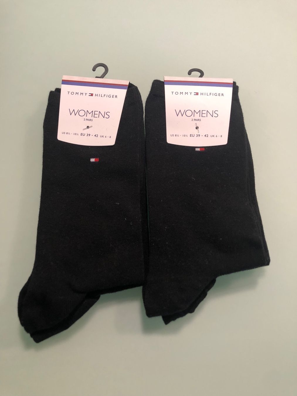 Tommy Hilfiger Socken: Socken - Grösse 39/42 - Tommy Hilfiger -  2x2er Pack – Neu und originalverpackt aus Oberuzwil von jabano
