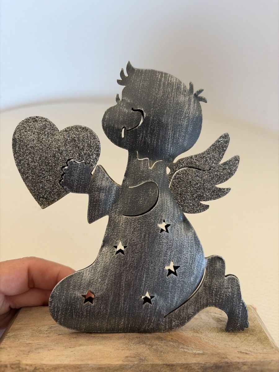 Tutte le decorazioni: Dekoration Engel mit Sternen und Glitzer – Usato da Opfershofen TG venduto da dan_nxk8 2