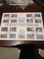 Bophuthatswana: Série complète de timbres rares!