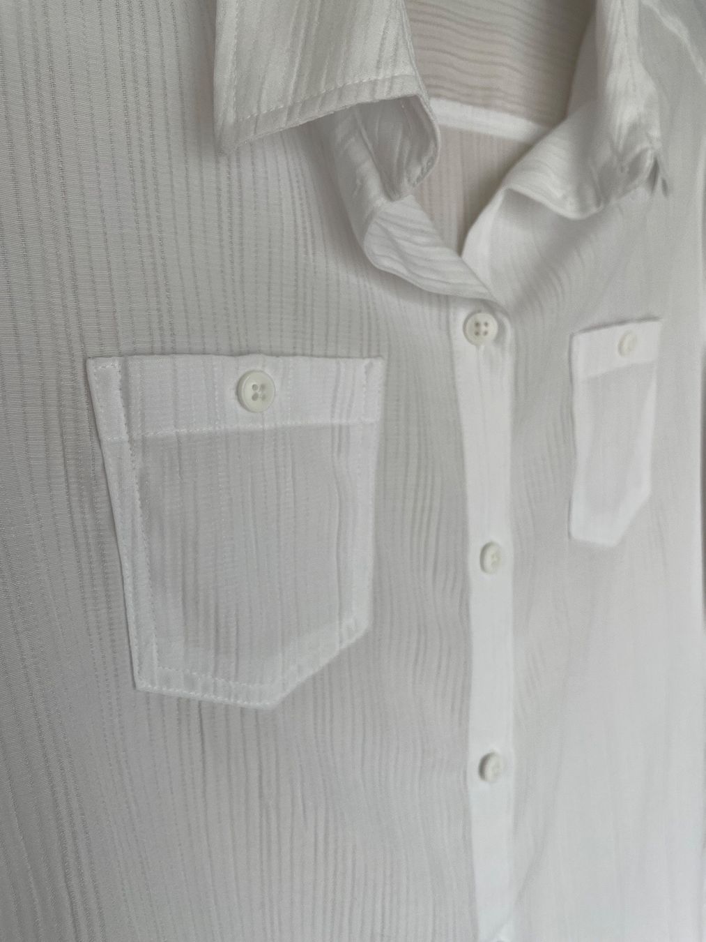 Blusen: Bluse weiss Gr. 48 – Gebraucht aus Kaltbrunn von pooc1975 1