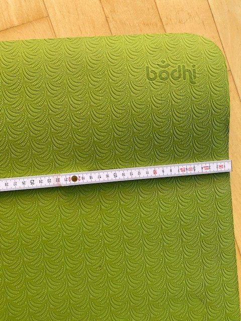 Tappetini fitness: Yogamatte Kiwifarbig, 183x60 – Usato da Edlibach venduto da Arnoldotto 2