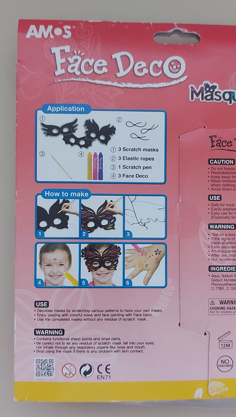 Maschere: Festival / Festmasken 4er Set – Nuovo (secondo la descrizione) da Wabern venduto da Irakene 5