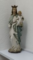 Antike Madonna mit Kind von 1909 Gips