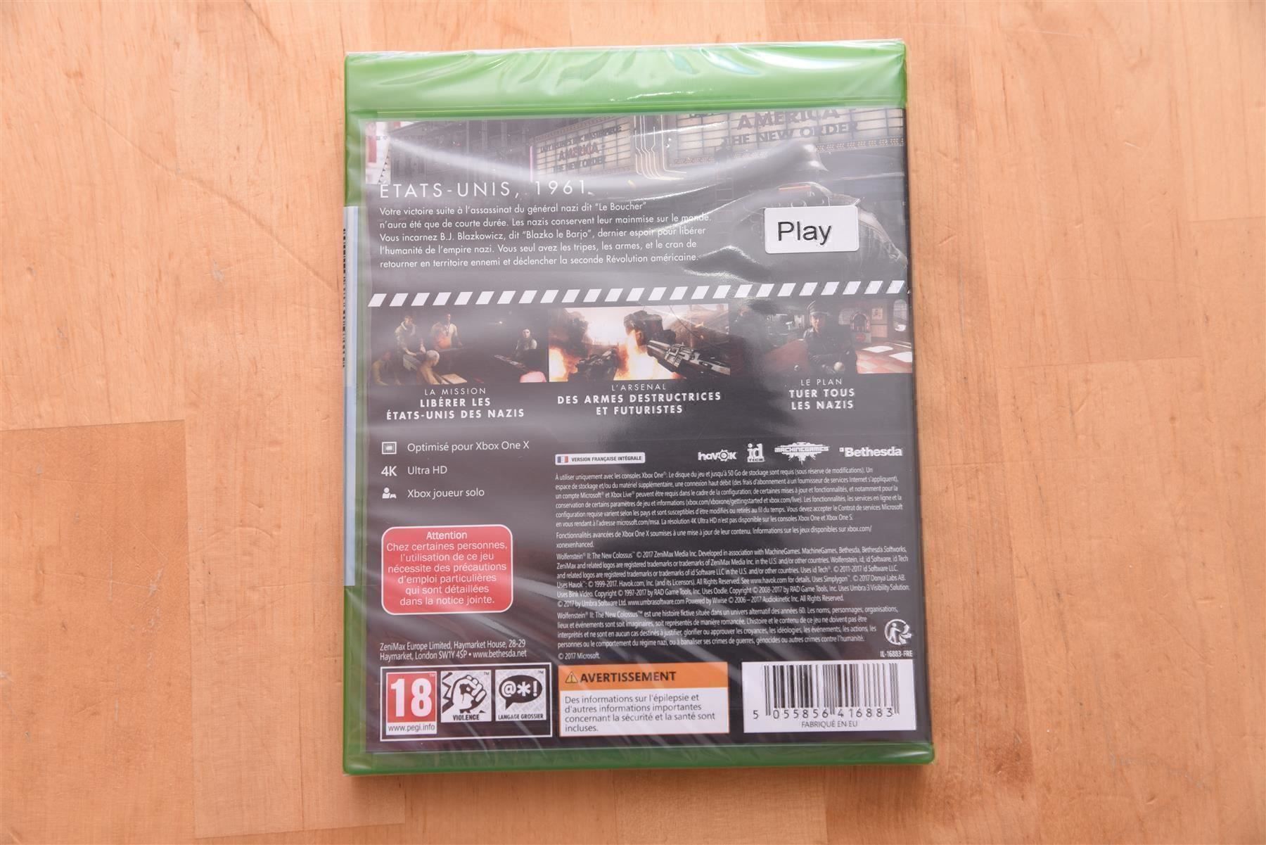 Giochi: Wolfenstein 2 The New Colossus (NEU) – Nuovo (secondo la descrizione) da Frenkendorf venduto da gelbeZinnie 1