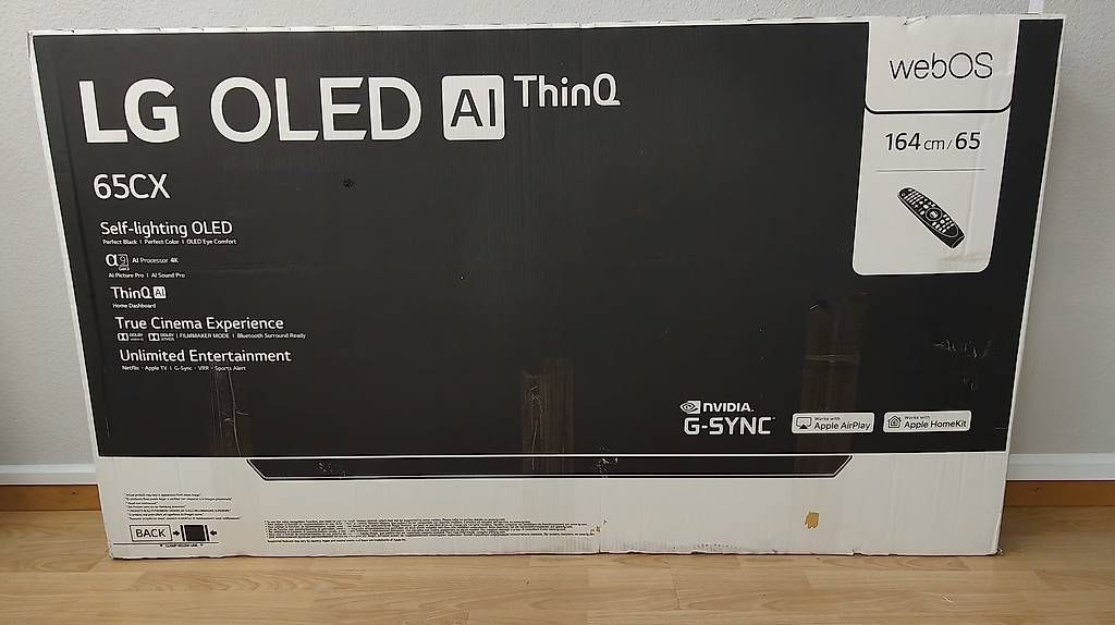 Fernseher: LG OLED TV – Neu und originalverpackt aus Zürich von ale_kbd9