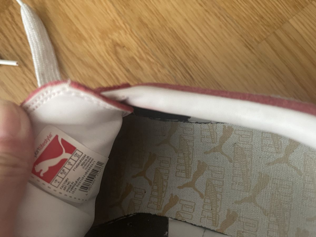 Puma Scarpe da uomo: Puma Suede Sneaker Gr. 37 dunkle Rosa Wildleder – Usato da Rüschlikon venduto da leo_mwz2 3