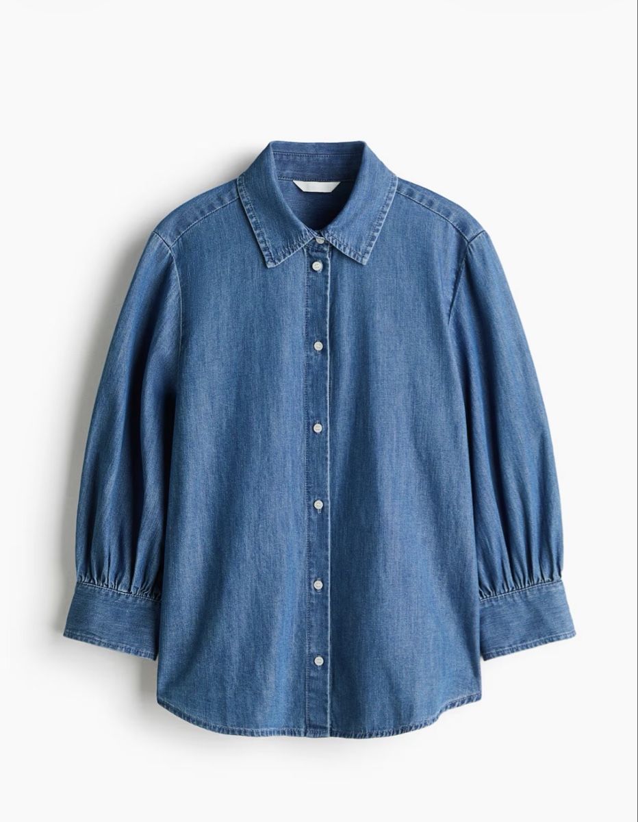H&M Camicette: Jeans Bluse, Grösse XS  – Nuovo (secondo la descrizione) da Frauenfeld venduto da womensworld 2