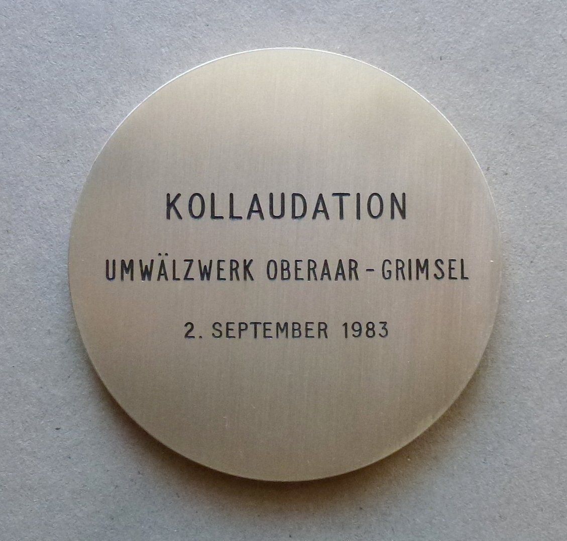 Medaglie: Medaille ++ Krafwerke Oberhasli AG – Usato da Walkringen venduto da Casablanca777 2