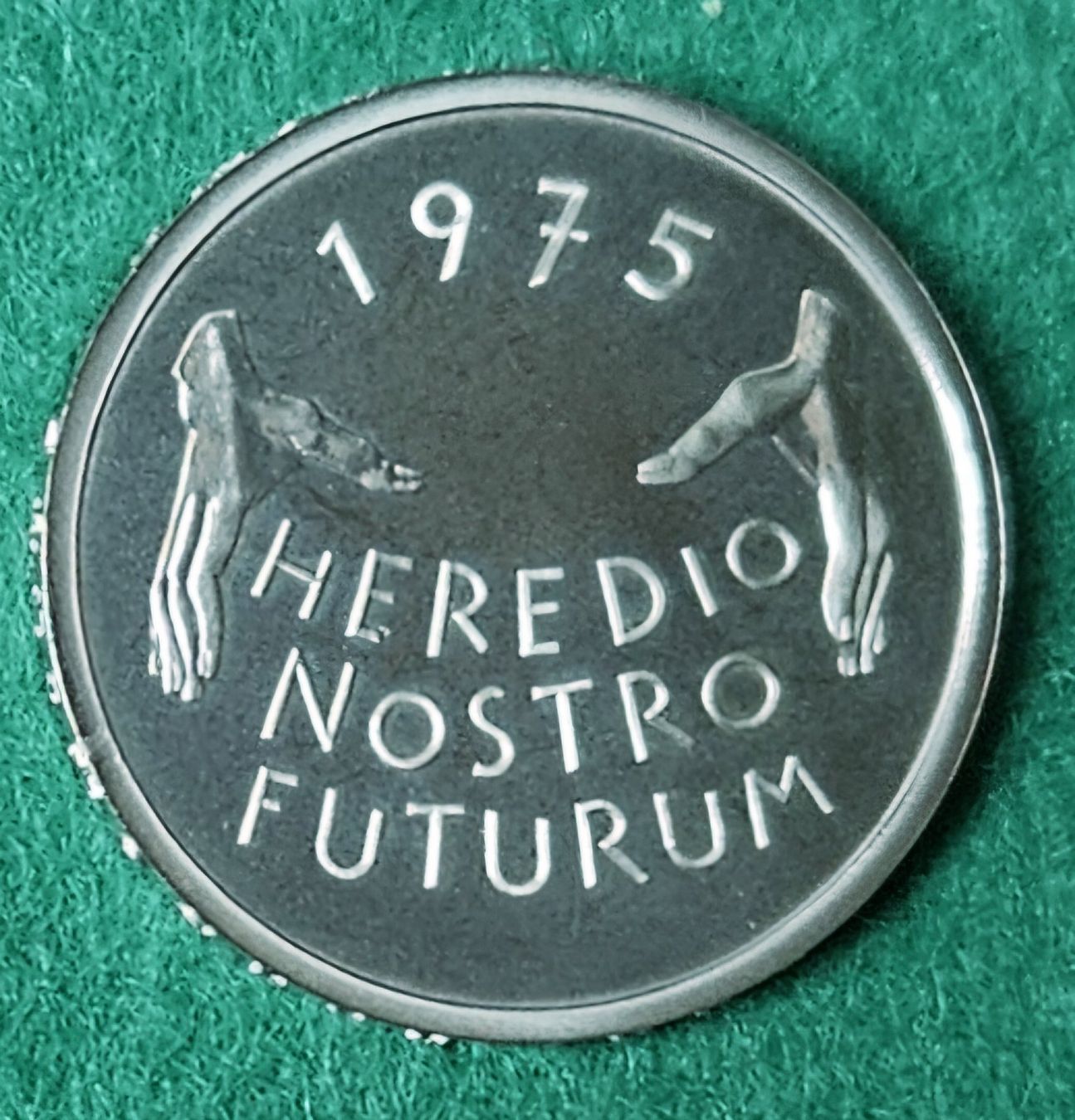 Tutti le monete: Pièce commémorative 1975 – Nuovo e nell'imballaggio originale da Plan-les-Ouates venduto da gab_cgf6