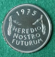 Pièce commémorative 1975
