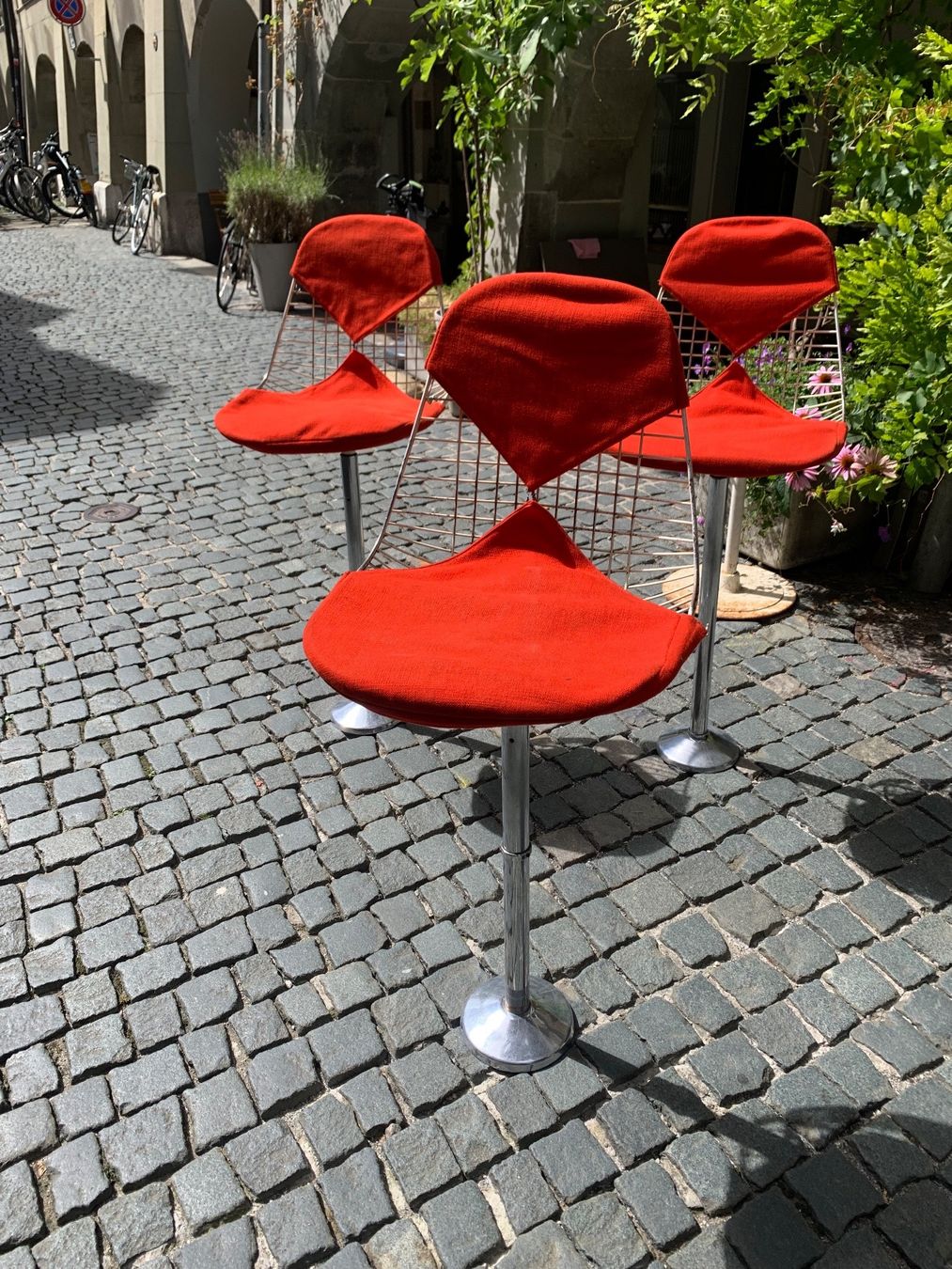 Sgabelli: SALE: 3 Barhocker Charles Ray Eames Vitra ex-SRF vintage 70 – Usato da Fribourg venduto da GBT42 2