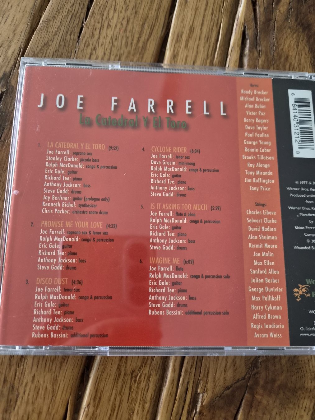 CDs: JOE FARRELL LA CATEDRAL E Y TORO – Neu (gemäss Beschreibung) aus Zofingen von Tinpan 3