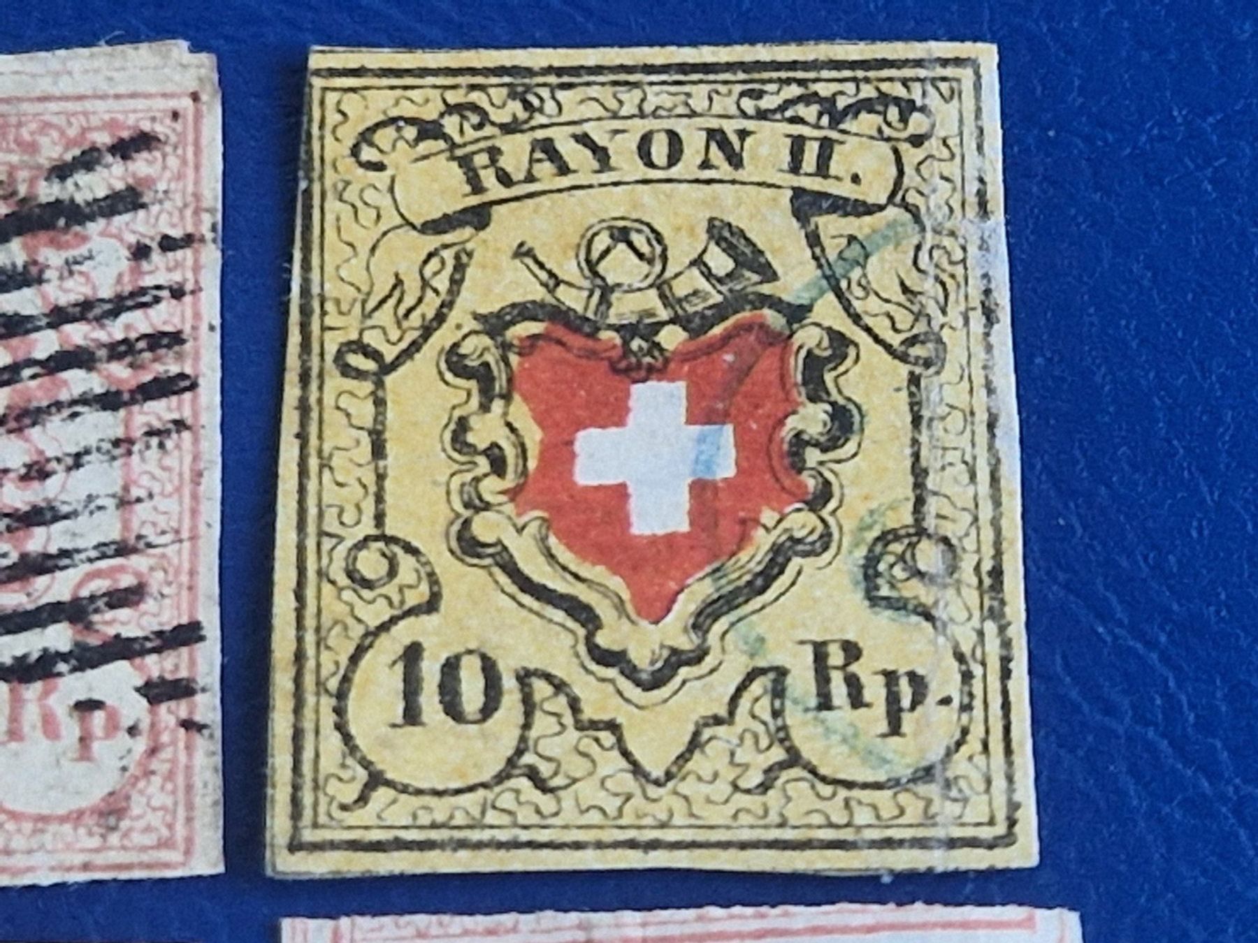 Tutti i francobolli: Rayon 4St., ab 1.- – Usato da Burgdorf venduto da Glossy01 2