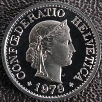 10 Rappen 1979 pp / aus Münzsatz / in einer Münzkapsel