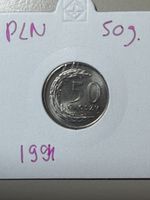 Pologne - 50 groszy - 1991
