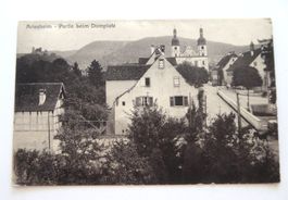 Arlesheim Domplatz 14.08.1923: Karte nach München und zurück