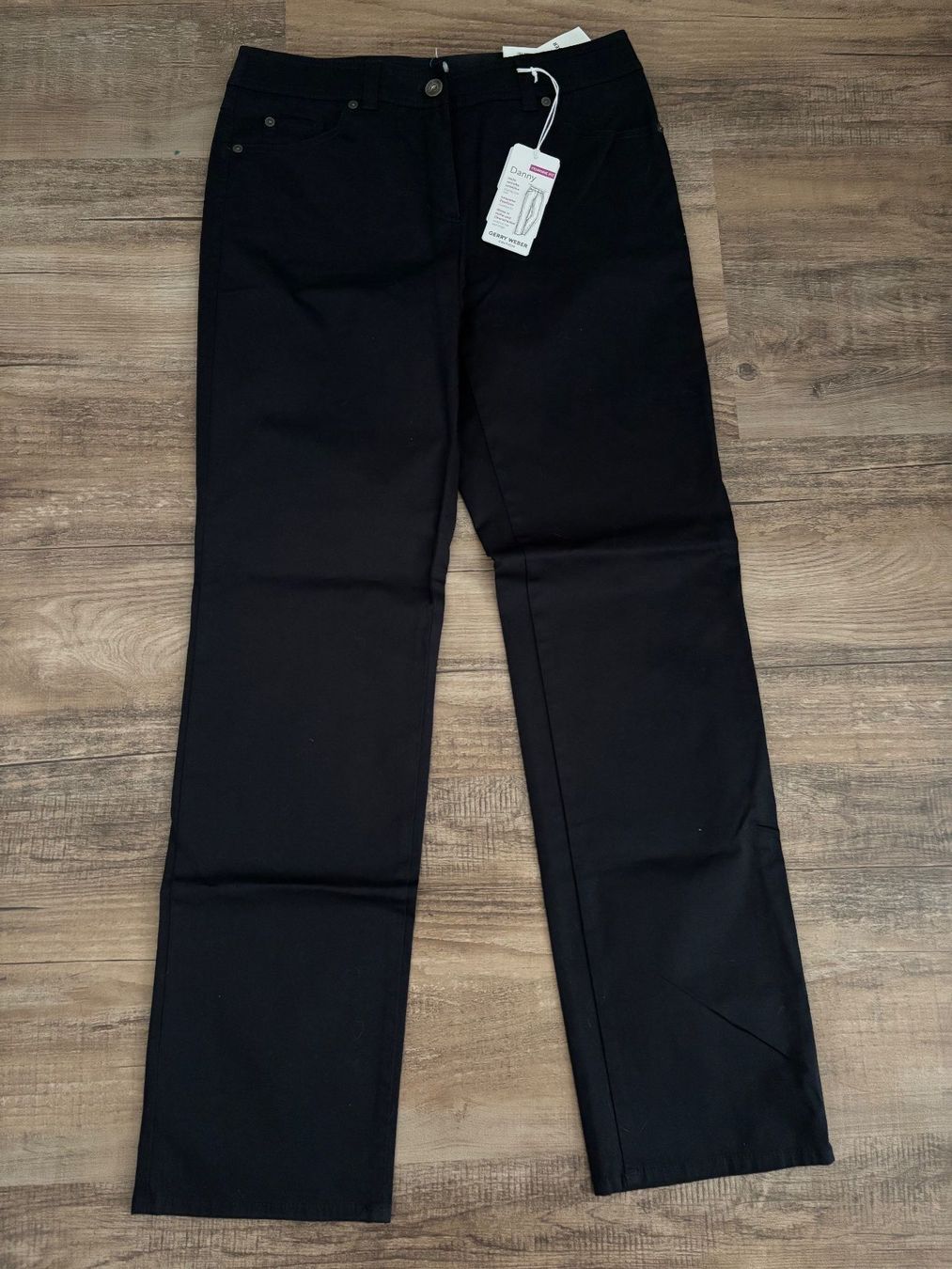 Gerry Weber Hosen: Gerry Weber Hose Danny schwarz - Grösse 38R Regular – Neu und originalverpackt aus Kleinandelfingen von Baba23