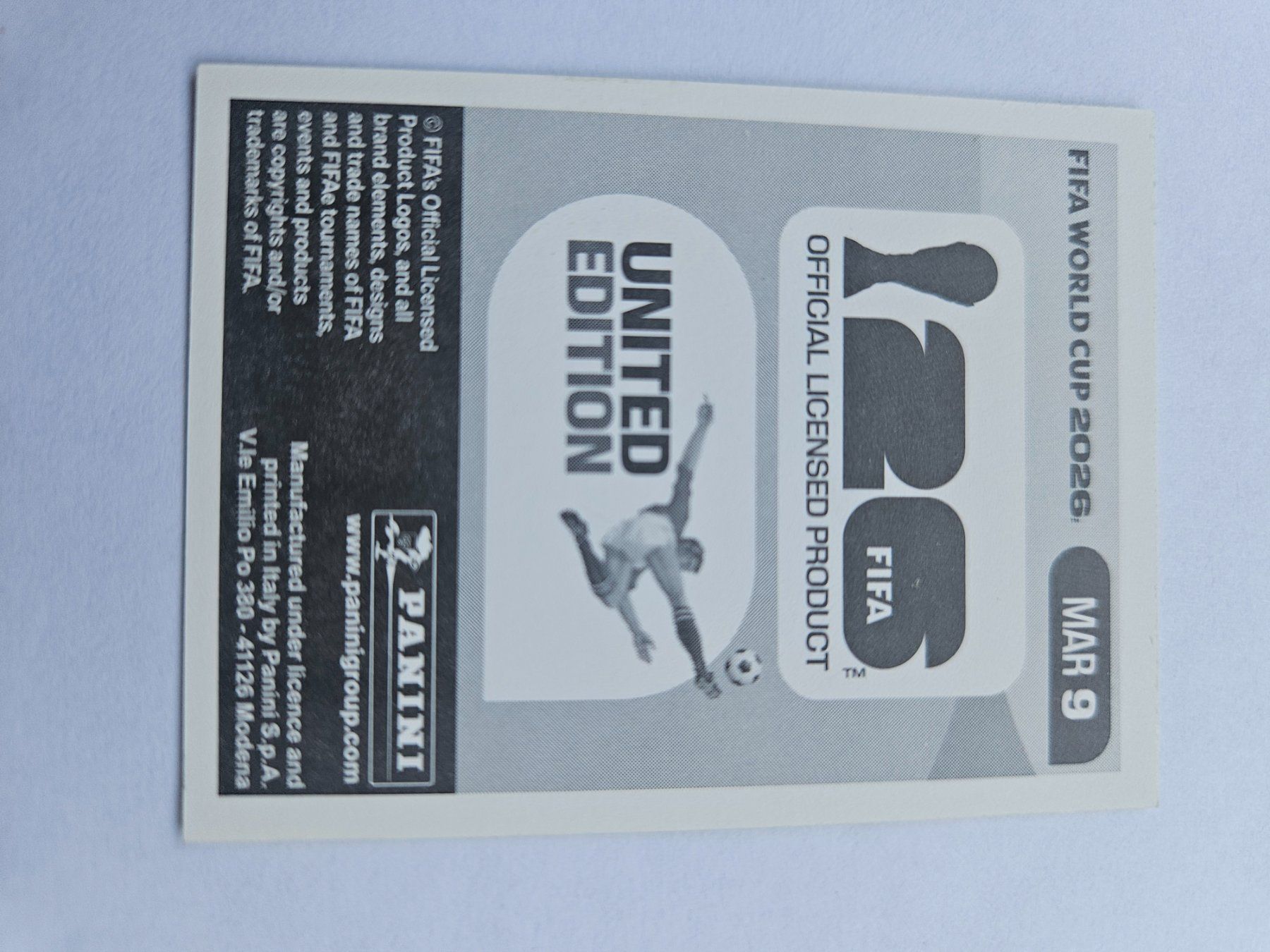 Panini Cartes à collectionner: MAR 9 – D'occasion à Würenlingen par Dinli 1