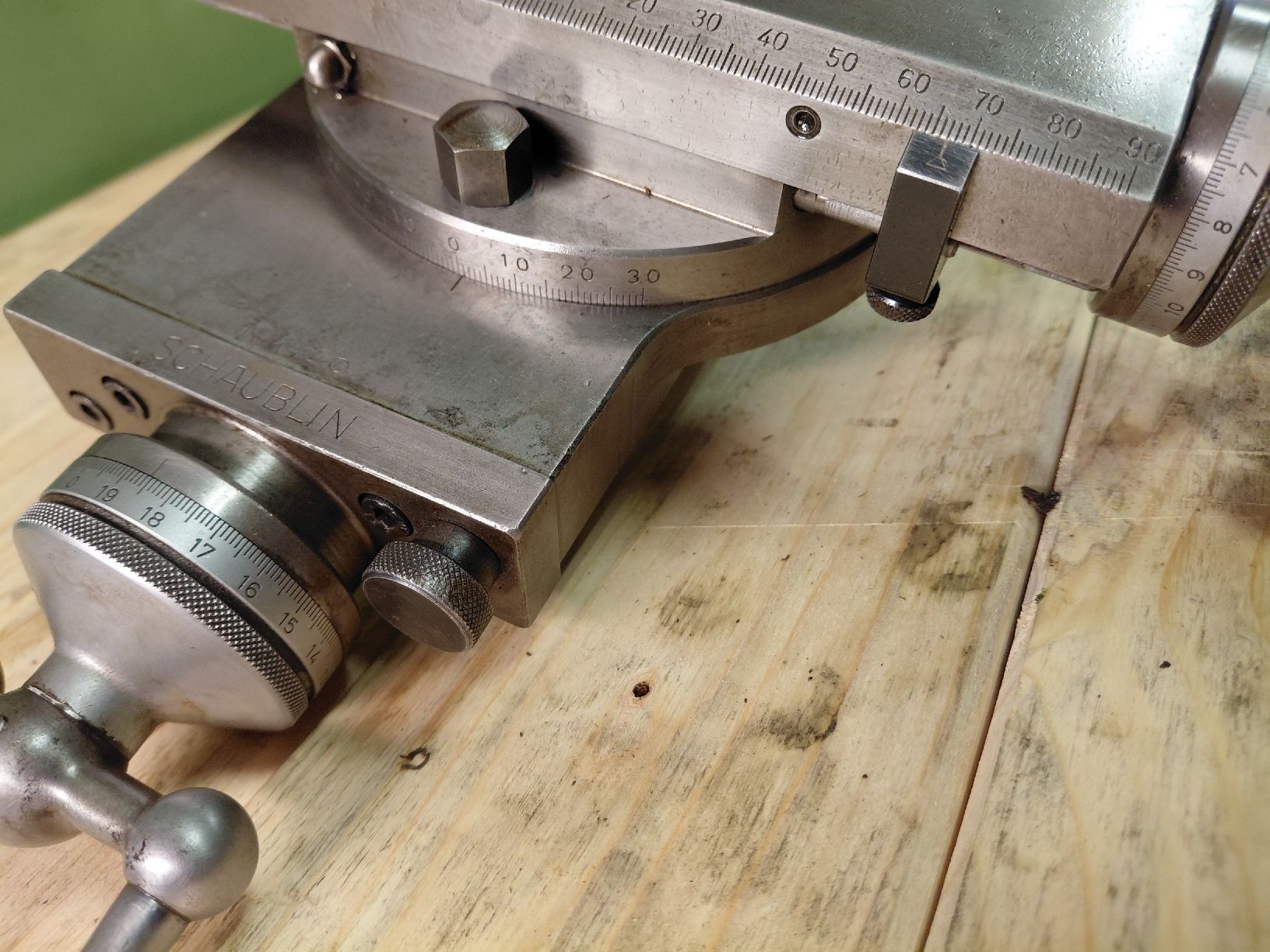 Schaublin Altro per industria metallurgica: Schaublin 102 Kreuzschlitten  – Usato da Schüpfen venduto da Marathon013 5