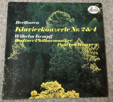 LP- Beethoven- Klavierkonzerte Nr. 2 + 4