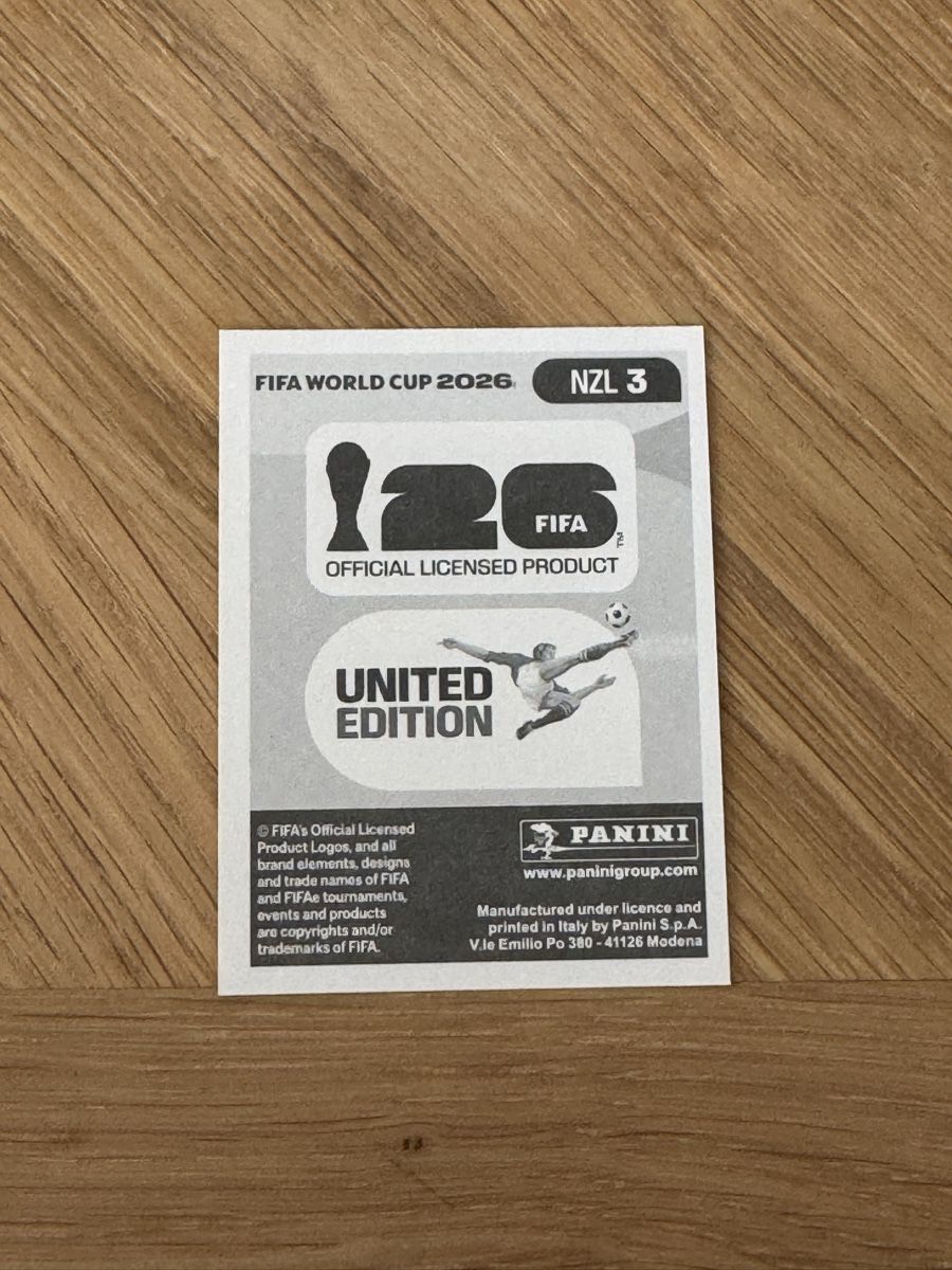Panini Carte collezionabili: Panini 2026 NZL 3 – Nuovo (secondo la descrizione) da Grand-Lancy venduto da cyr_n5ky 1