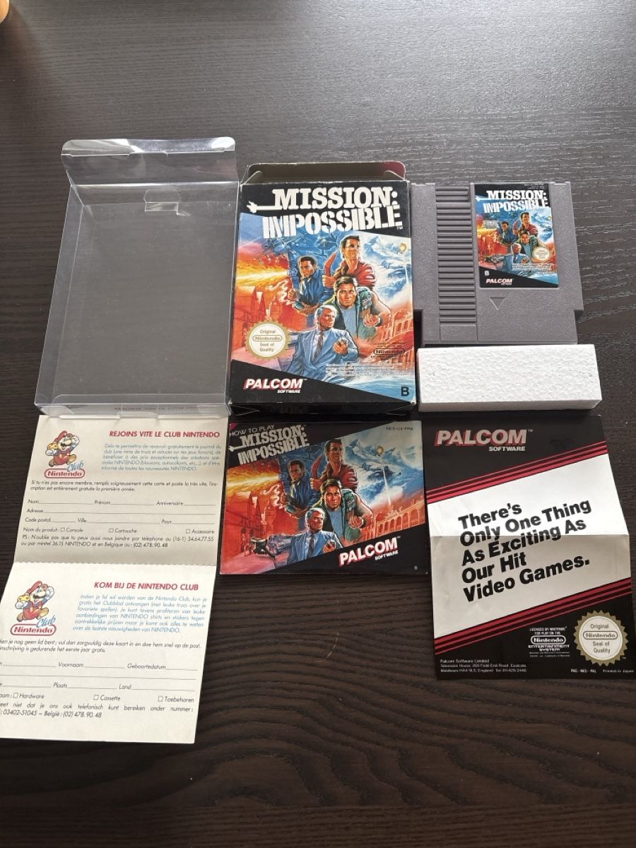 Nintendo Giochi: Jeu Retro Mission Impossible Nintendo Nes – Usato da Meyrin venduto da did_bqr5 2