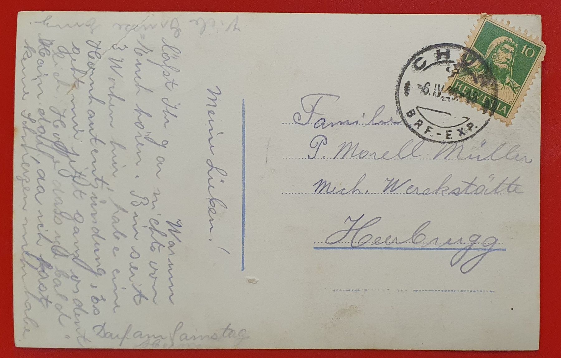 Cartoline postali: Chur, Krankenasyl Sand – Usato da Kreuzlingen venduto da Rschweiz1 1