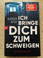 Taschenbuch "Ich bringe dich zum Schweigen", Sahra Nisi