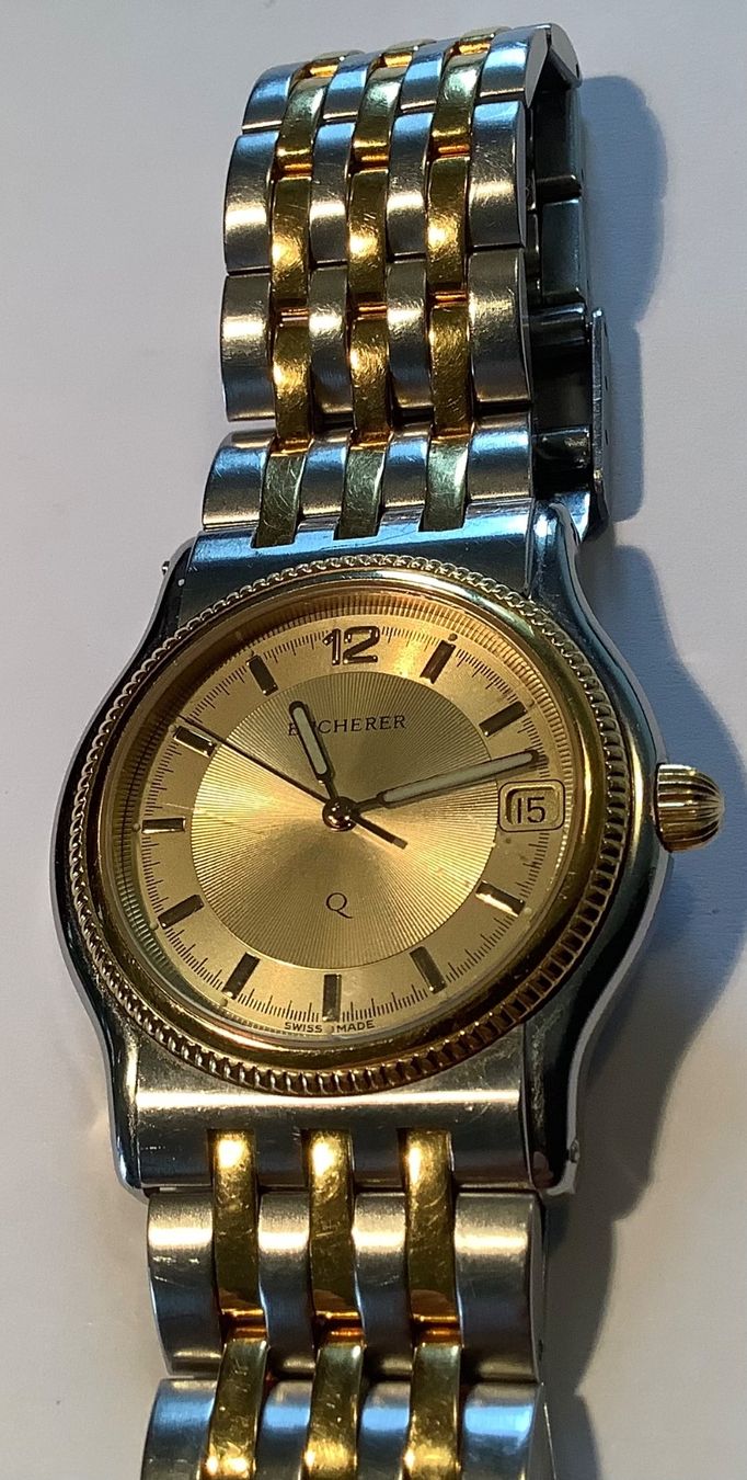 Bucherer Montres: BUCHERER  Q  montre inox, 33 mm, quartz, ref: 955.728.2 – D'occasion à Gland par aquarelle1818 5