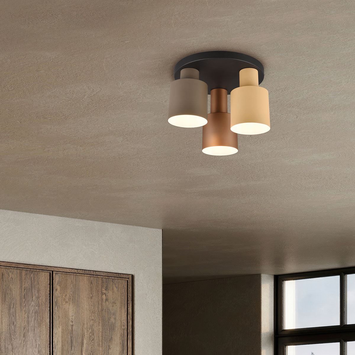 Lampadari & plafoniere: Deckenleuchte, 3 Strahler, 30 cm Ø – Nuovo (secondo la descrizione) da Kreuzlingen venduto da Smart-Light 1