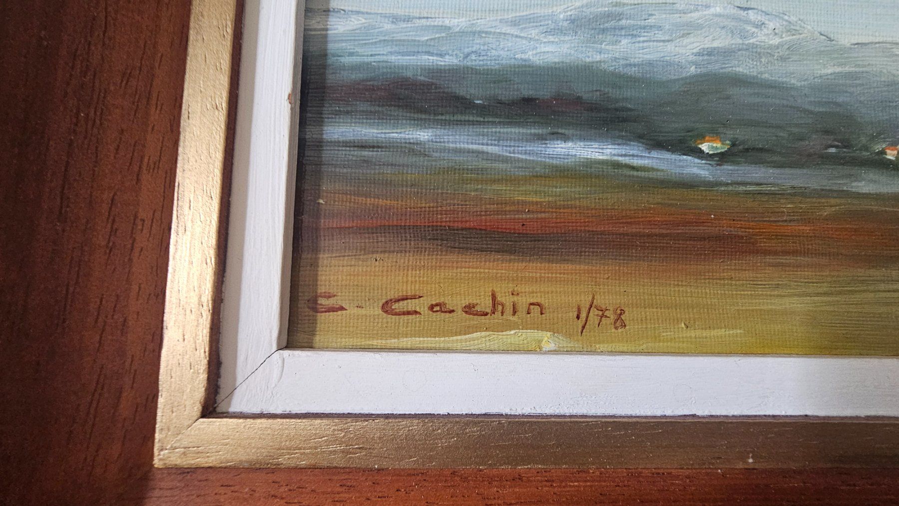 Dipinti: C. Cachin huile sur panneau – Usato da Etoy venduto da angi020 5