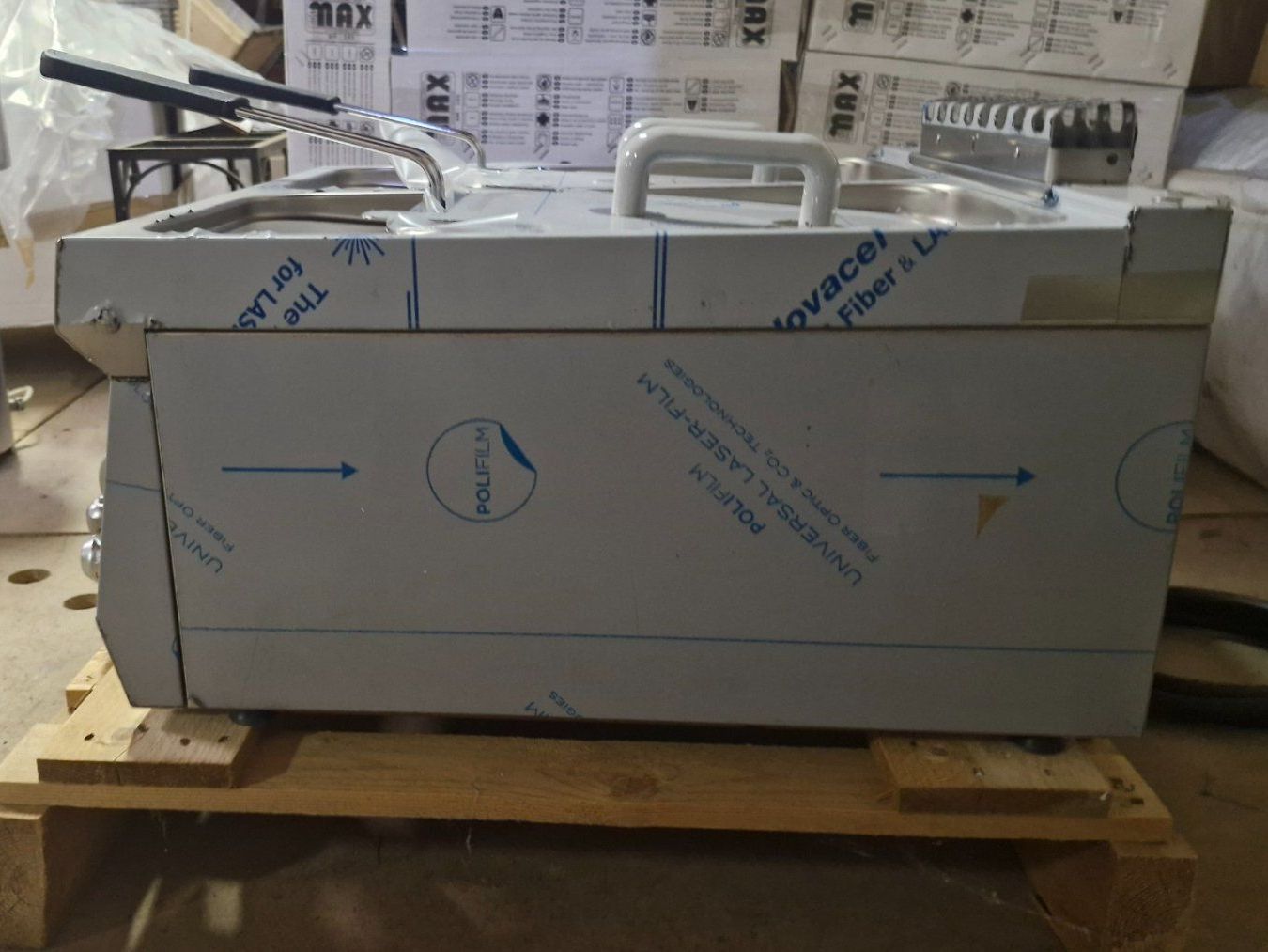 Bartscher Elettrodomestici da cucina: Bartscher Profi Doppel Friteuse Neu ab 1.- – Nuovo e nell'imballaggio originale da Dorf venduto da Miner-supply 6