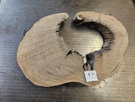 Nussbaum Holz Baumscheibe
