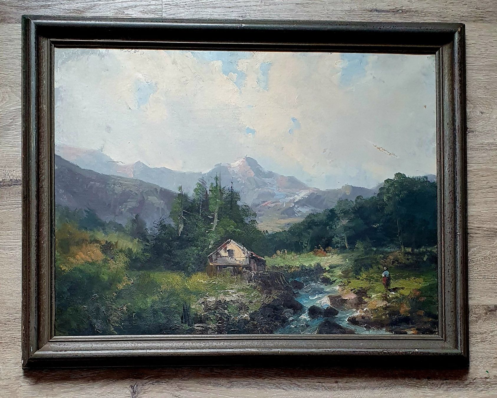 Dipinti: Alfred Godchaux 1839 - 1907 Grand format – Usato da Servion venduto da meno999 6
