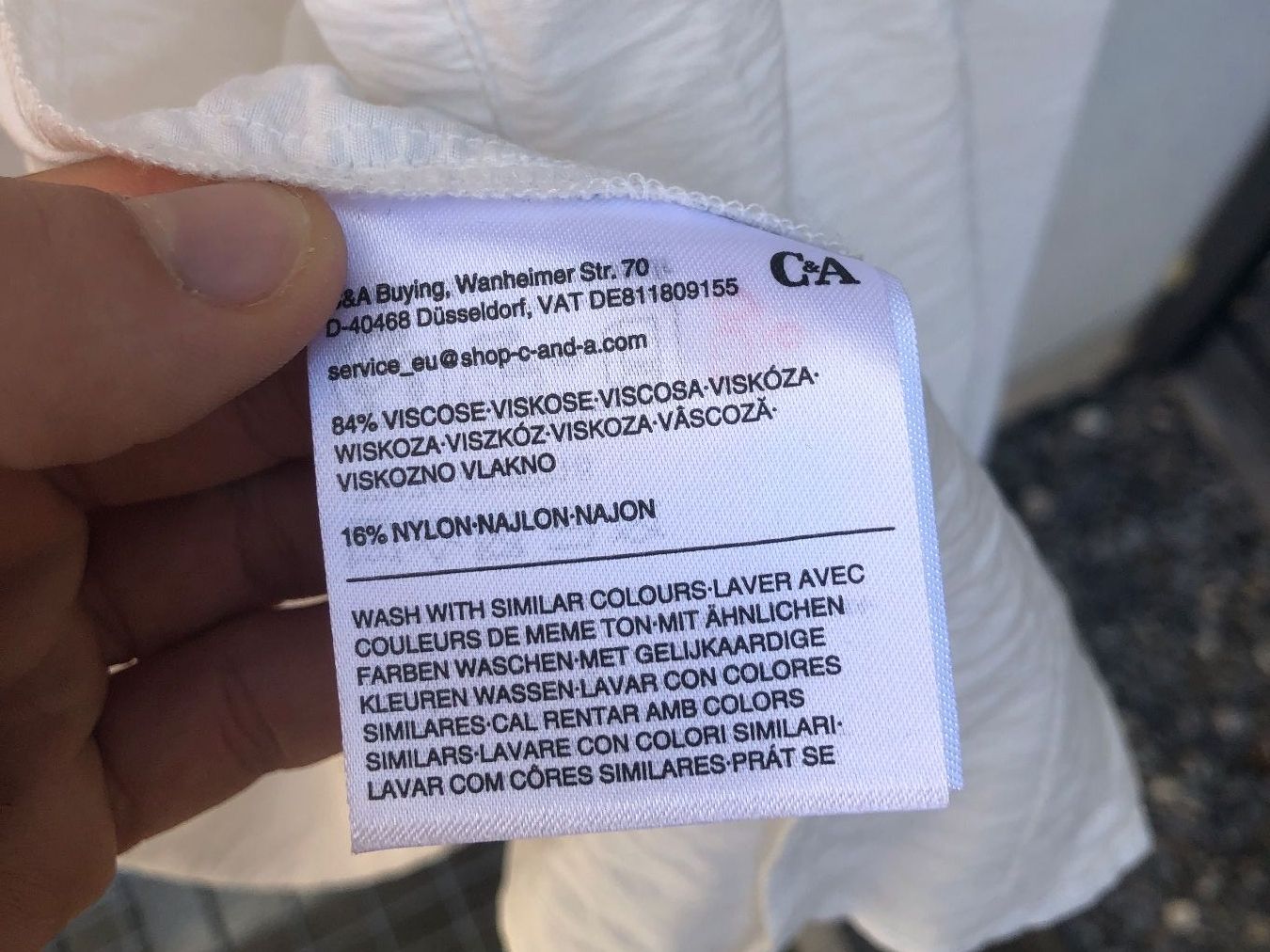 C&A Blusen: C&A Bluse weiss mit Spitze – Gebraucht aus Wädenswil von Pixie_ 5