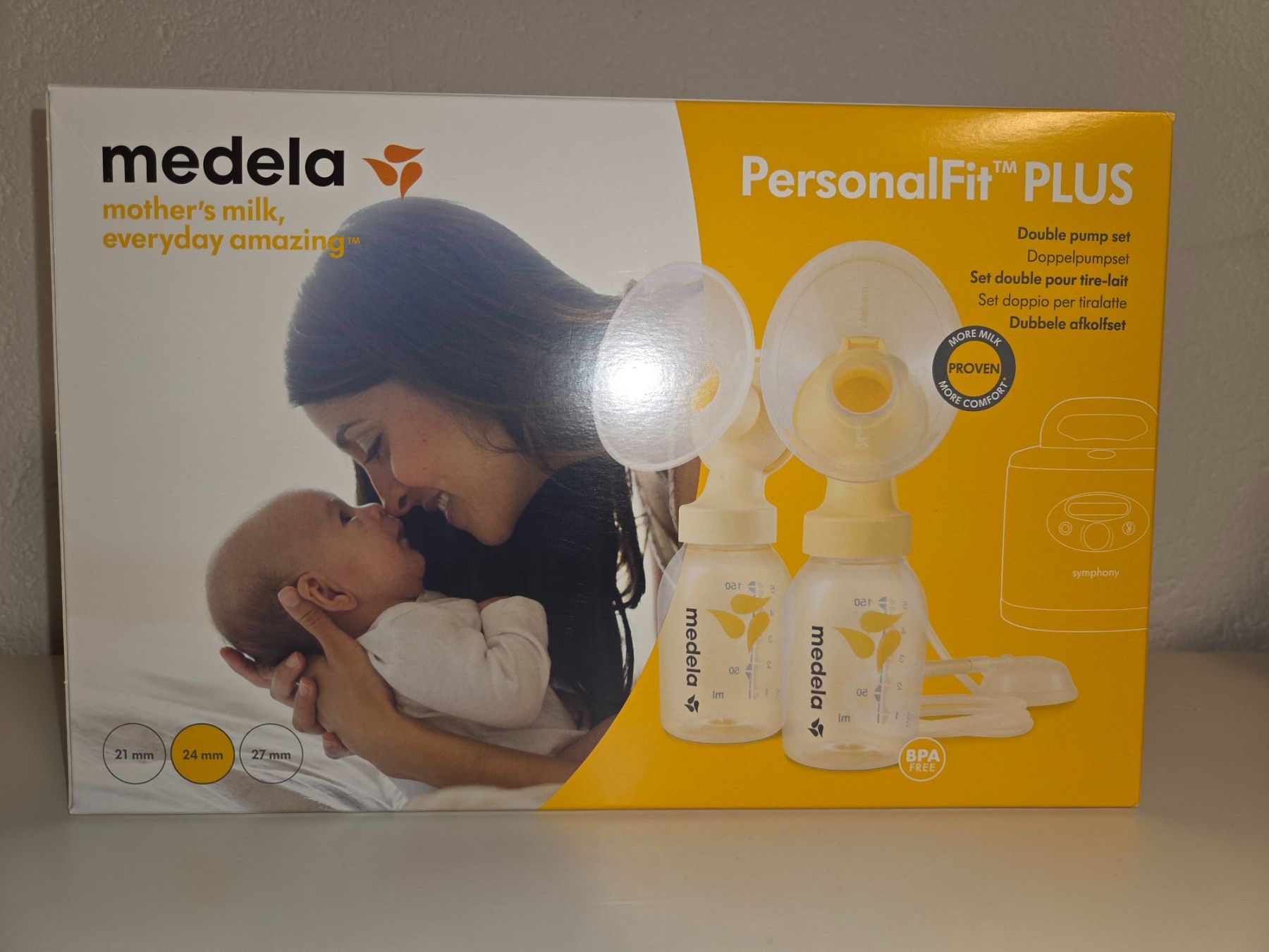 Medela Accessori per l’allattamento: Medela PersonalFit PLUS Doppelpump-Set – Usato da Tuggen venduto da animal05