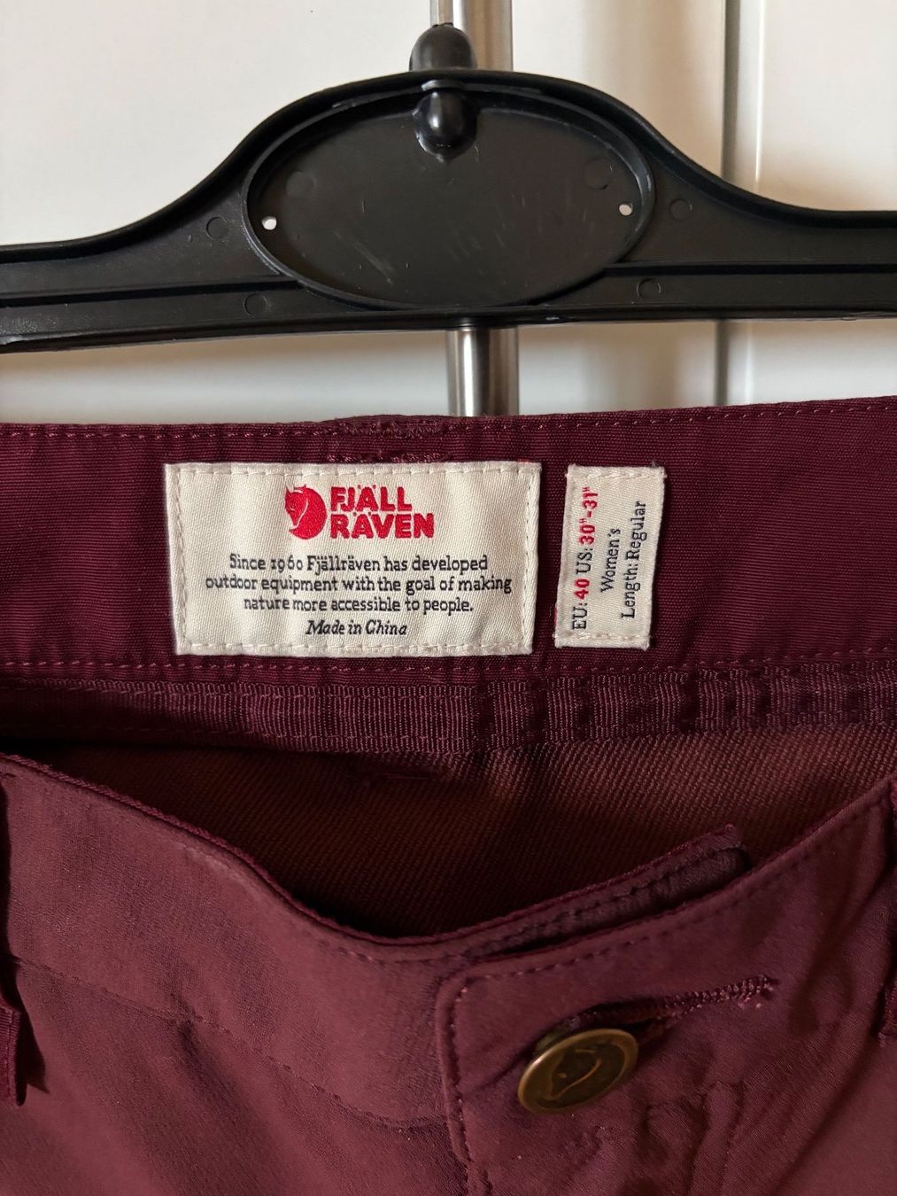 Fjällräven Pantalons: Fjällräven Wanderhose, Grösse 40 – D'occasion à Thayngen par Liv-24 2