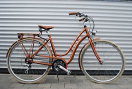 Damenfahrrad IBEX Sunny Day Alivio Damenfahrrad 50cm Bronce