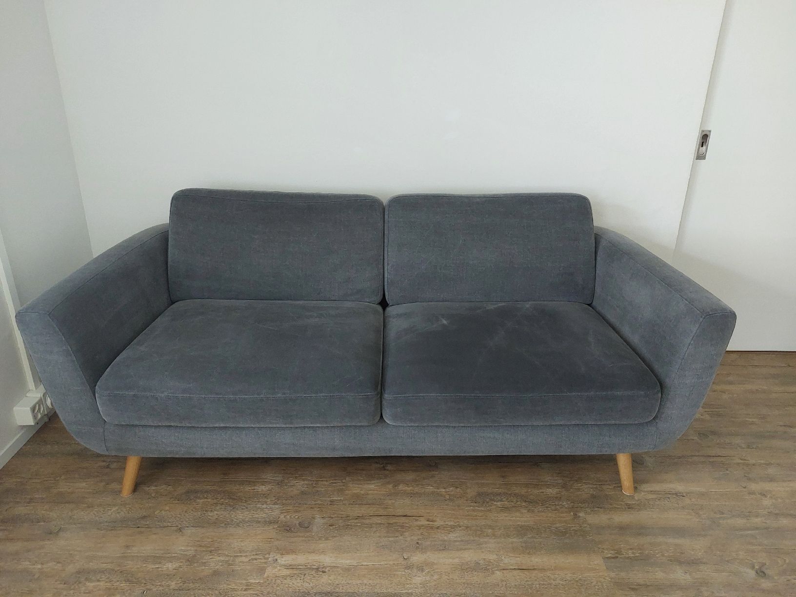 Divani: Gemütliches 2er Sofa, Grau – Usato da Winterthur venduto da Sonnenblume13 1