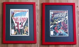 DAREDEVIL & SEXY ELEKTRA FRANK MILLER VINTAGE COVERS REPRO