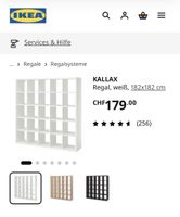 IKEA Kallax Regal weiss 182x182 cm