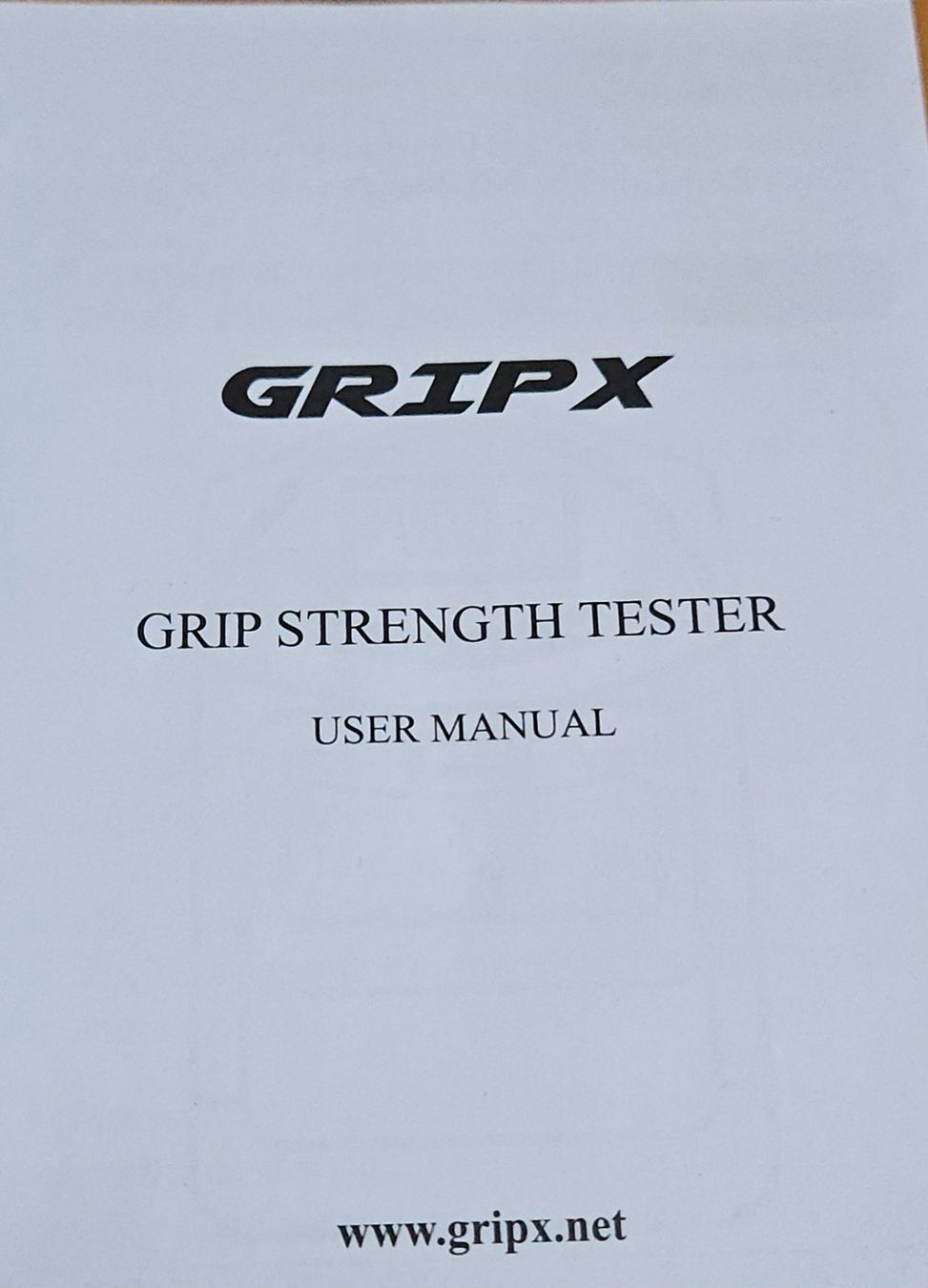 Messen: GripX - digital grip strength tester – Neu (gemäss Beschreibung) aus Zürich von P.N 2