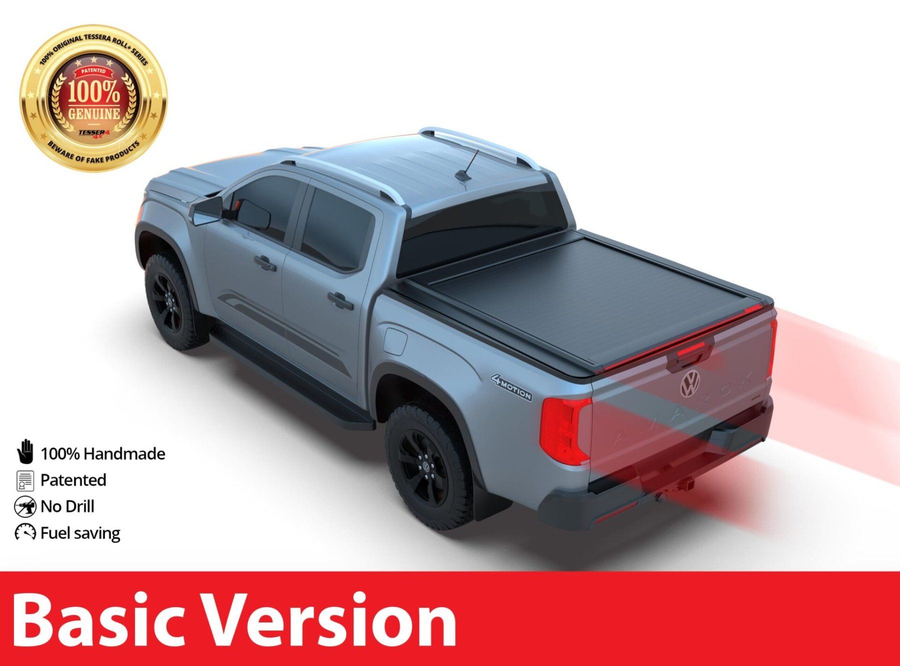 Volkswagen Tutti i ricambio: Tessera Roll+ Laderaumabdeckung VW Amarok 2023+ D/C – Nuovo e nell'imballaggio originale da Aeschlen venduto da Tesser4x4Schweiz